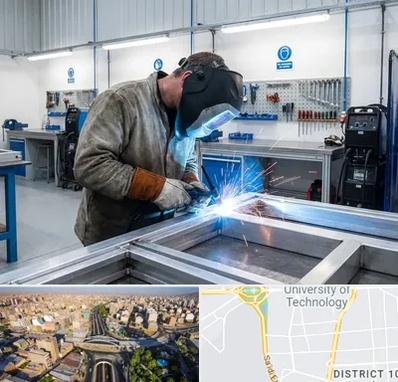 جوشکاری آلومینیوم در استاد معین