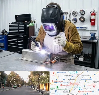 جوشکاری آرگون در شریعتی 