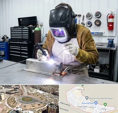 جوشکاری آرگون در پرند