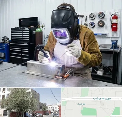 جوشکاری آرگون در طرشت