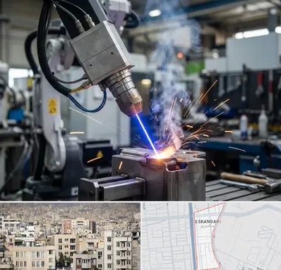 جوش لیزری در اسکندری 