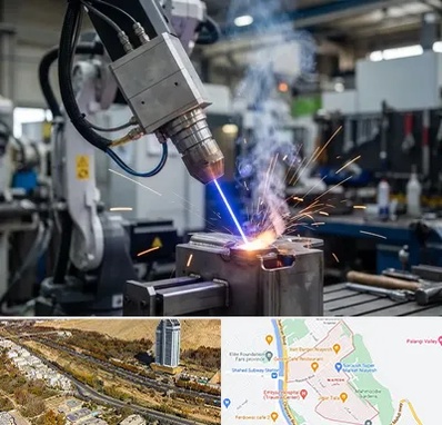 جوش لیزری در خیابان نیایش شیراز 