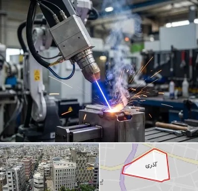 جوش لیزری در آذری