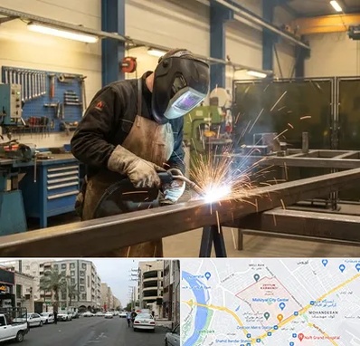 جوشکاری CO2 در زیتون کارمندی اهواز 