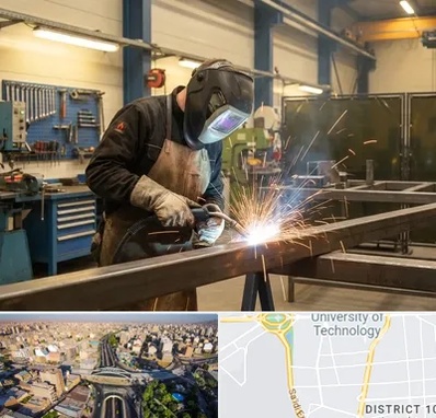 جوشکاری CO2 در استاد معین