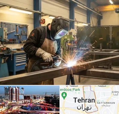 جوشکاری CO2 در صادقیه
