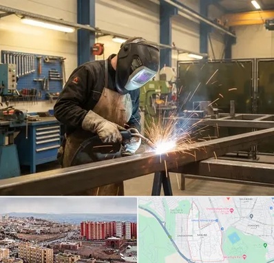 جوشکاری CO2 در سهند تبریز 