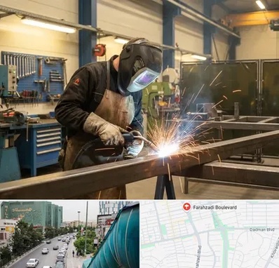 جوشکاری CO2 در بلوار فرحزادی 