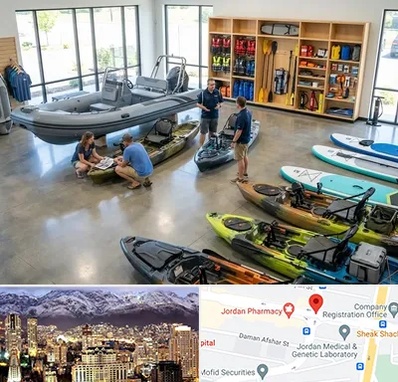 فروش قایق بادی در جردن
