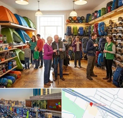 فروشگاه لوازم کمپینگ در لاله پارک تبریز 