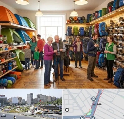 فروشگاه لوازم کمپینگ در هفت تیر