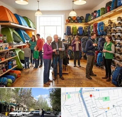 فروشگاه لوازم کمپینگ در کوی فیروز تبریز 