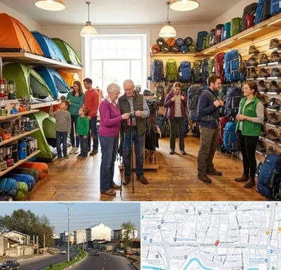 فروشگاه لوازم کمپینگ در ضیابری رشت 