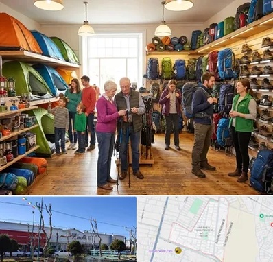 فروشگاه لوازم کمپینگ در فاز دو اندیشه