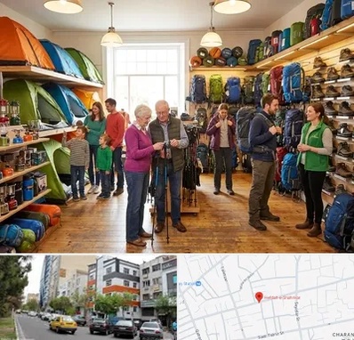 فروشگاه لوازم کمپینگ در هفده شهریور تبریز 