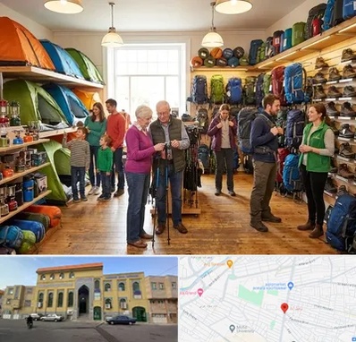 فروشگاه لوازم کمپینگ در زنبیل آباد قم 