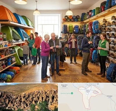 فروشگاه لوازم کمپینگ در اسکو