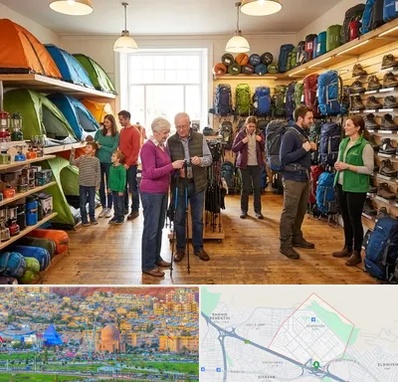 فروشگاه لوازم کمپینگ در رشدیه تبریز 