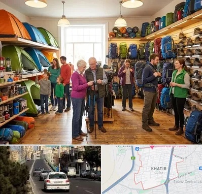 فروشگاه لوازم کمپینگ در خطیب تبریز 