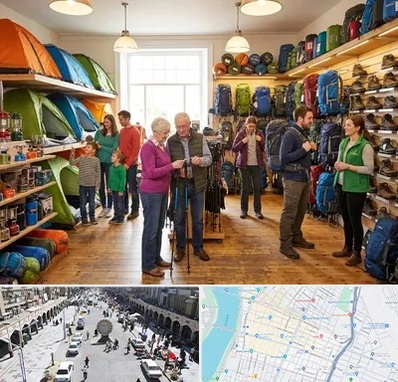 فروشگاه لوازم کمپینگ در نادری اهواز