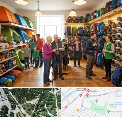 فروشگاه لوازم کمپینگ در سالاریه قم 