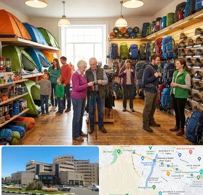 فروشگاه لوازم کمپینگ در صیاد شیرازی مشهد 