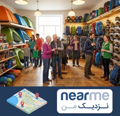 فروشگاه لوازم کمپینگ در نزدیک من