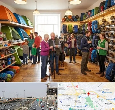 فروشگاه لوازم کمپینگ در بلوار توس مشهد 