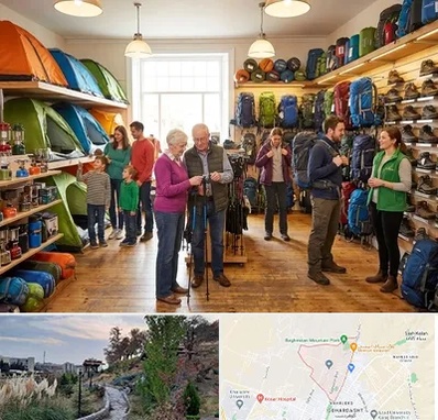 فروشگاه لوازم کمپینگ در باغستان کرج 