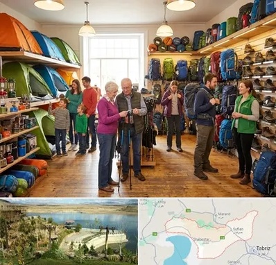 فروشگاه لوازم کمپینگ در شبستر