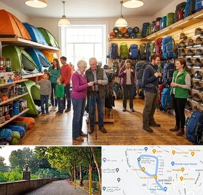 فروشگاه لوازم کمپینگ در بلوار گیلان رشت 