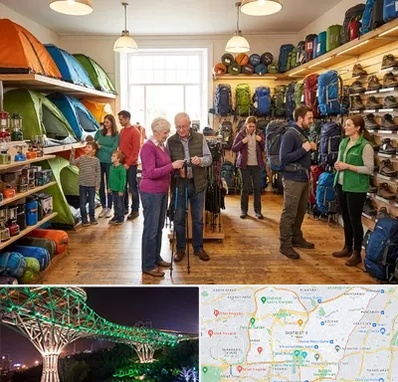 فروشگاه لوازم کمپینگ در منطقه 3 تهران 