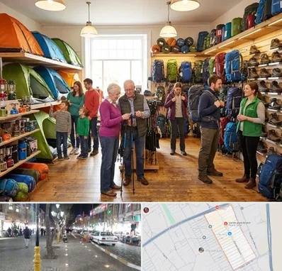 فروشگاه لوازم کمپینگ در باغ فیض اسلامشهر 