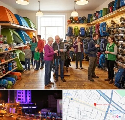 فروشگاه لوازم کمپینگ در آبرسان تبریز 