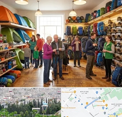 فروشگاه لوازم کمپینگ در محلاتی شیراز