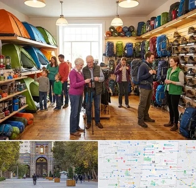 فروشگاه لوازم کمپینگ در منطقه 12 تهران 