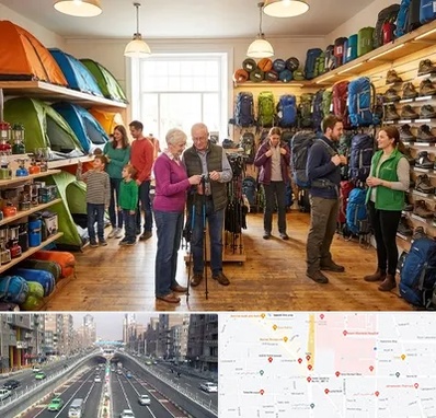 فروشگاه لوازم کمپینگ در توحید