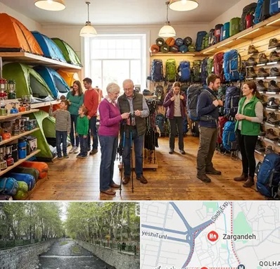 فروشگاه لوازم کمپینگ در زرگنده