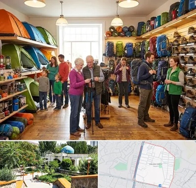 فروشگاه لوازم کمپینگ در باغمیشه تبریز 