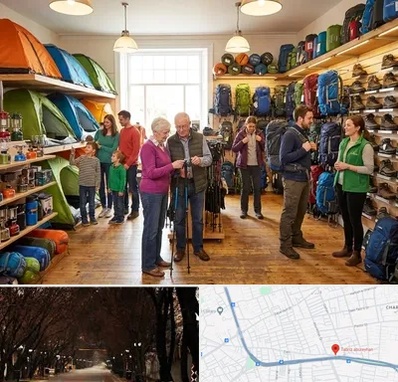 فروشگاه لوازم کمپینگ در ابوریحان تبریز 