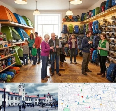 فروشگاه لوازم کمپینگ در میدان شهرداری رشت 