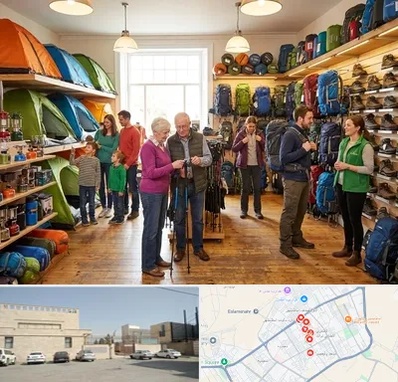 فروشگاه لوازم کمپینگ در نواب اسلامشهر 