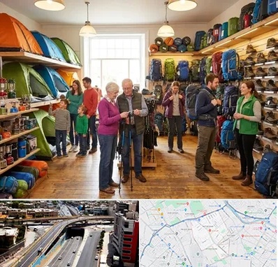 فروشگاه لوازم کمپینگ در ستارخان شیراز