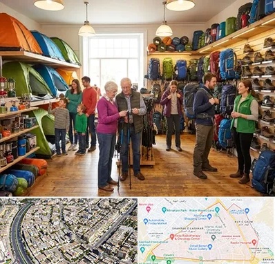 فروشگاه لوازم کمپینگ در شهرک غرب مشهد 