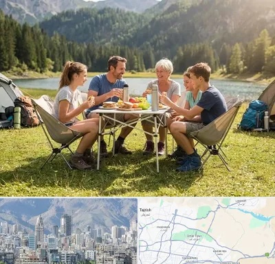 فروش میز و صندلی مسافرتی در شمال شرق تهران