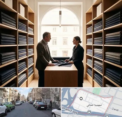 فروش پارچه کت و شلوار در مجیدیه شمالی