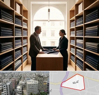 فروش پارچه کت و شلوار در آذری
