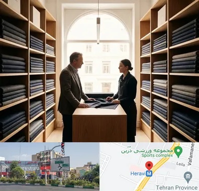 فروش پارچه کت و شلوار در هروی 