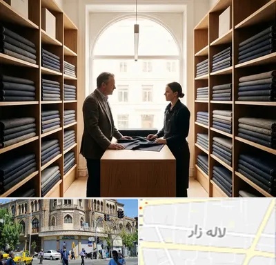 فروش پارچه کت و شلوار در لاله زار