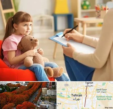 روانشناس کودک در ولیعصر